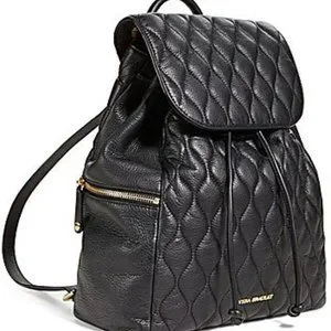 Vera Bradley Amy Backpack Black Leather vera-bradley-amy-quilted-backpack-2.jpg - Lake Shore Lady main image 2